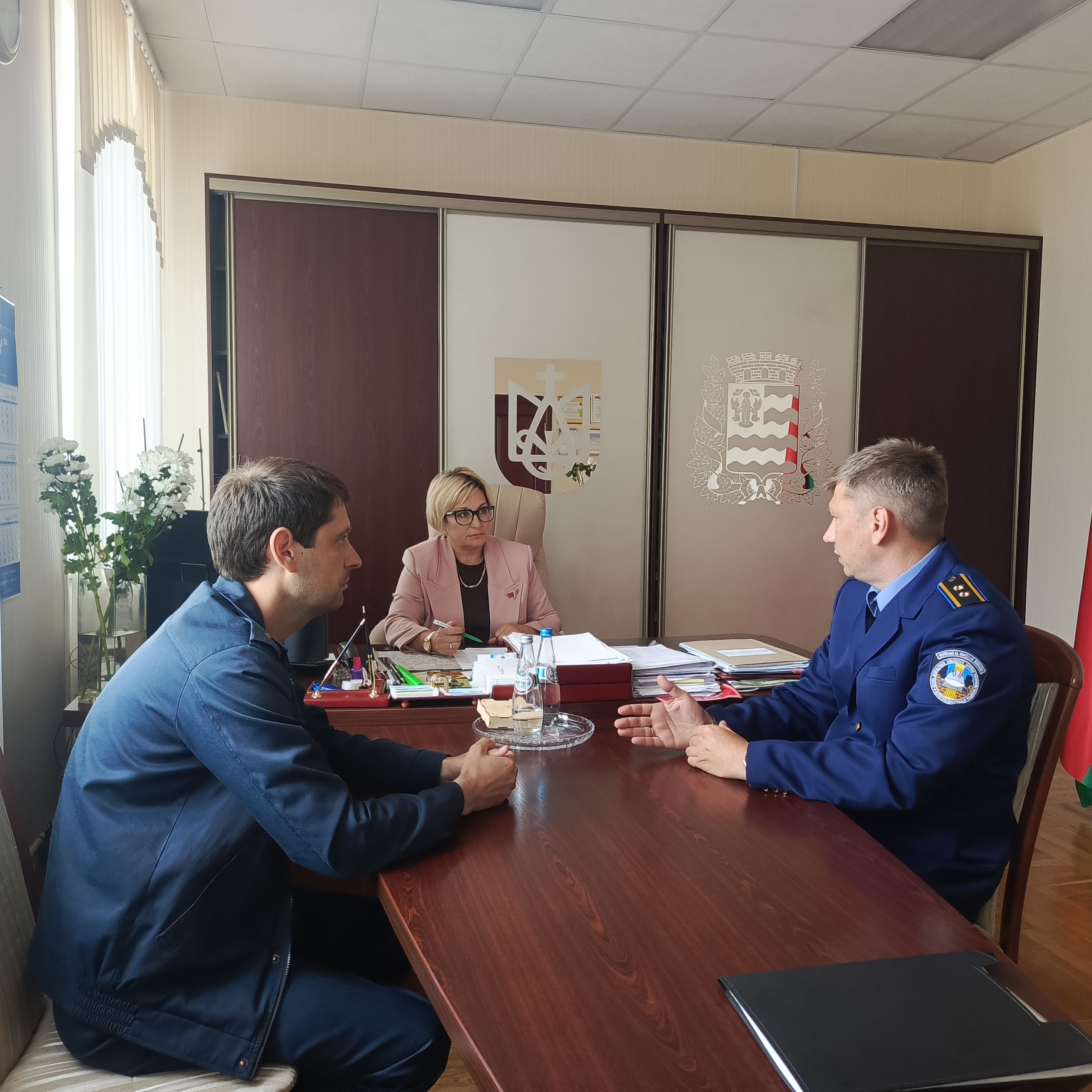 Закон и порядок в строительстве обсудили в Заславле